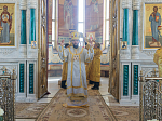 В день начала индикта (церковного новолетия) Архипастырь совершил Литургию в Свято-Ильинском кафедральном соборе города Россоши