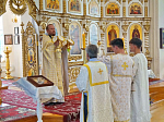 Молебен на начало учебного года в Свято-Митрофановском храме с. Верхний Мамон