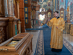 В Прощеное воскресенье митрополит Воронежский и Лискинский Сергий совершил вечерню и Чин прощения в Благовещенском кафедральном соборе