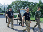 В Россоши встретили казачий крестный ход с чтимым образом Божией Матери «Избавительница от бед» (Ташлинская)