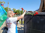В Россоши священнослужитель принял участие в торжественном митинге в День воздушно-десантных войск