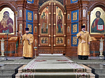 Епископ Россошанский и Острогожский Дионисий принял участие в соборном богослужении Архипастырей в Благовещенском кафедральном соборе города Воронежа
