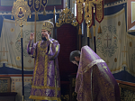 В праздник сорока Севастийских мучеников епископ Дионисий совершил Литургию в Свято-Ильинском кафедральном соборе г. Россоши