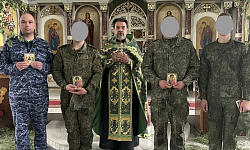 В Кантемировке прошел молебен для участников специальной военной операции