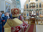 Епископ Дионисий совершил Божественную литургию в храме святого мученика Иоанна Воина г. Богучар