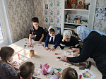 В воскресной школе имени святителя Серафима (Соболева) прошли мастер‑классы «Пасхальный сувенир»
