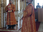 Епископ Россошанский и Острогожский Дионисий совершил Литургию в храме святых апостолов Петра и Павла с. Репьевка