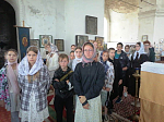 Верхнемамонские школьники посетили с экскурсией храм святых бессребреников Космы и Дамиана