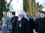 Митрополит Воронежский и Лискинский Сергий посетил Дивногорский Свято-Успенский мужской монастырь