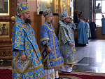 Епископ Россошанский и Острогожский Дионисий вместе с Архипастырями епархий Воронежской митрополии совершил Божественную литургию