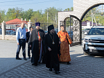 Епископ Россошанский и Острогожский Дионисий совершил Божественную литургию в храме Успения Пресвятой Богородицы г. Калач