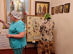 Святыня посетила молитвенную комнату при Центральной районной больнице г. Острогожска