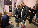 В городе Россоши состоялись встречи с писателем Виктором Николаевичем Николаевым, приуроченные ко Дню православной книги