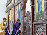 Епископ Россошанский и Острогожский Дионисий совершил Божественную литургию в Воскресенском соборе Белогорского епархиального мужского монастыря