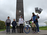 Острогожский велоклуб провёл акцию "Бессмертный Полк"