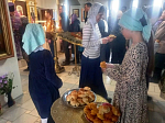 На приходе храма села Галиевка прошел мастер‑класс по выпечке «жаворонков»