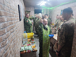 Клирики Острогожского благочиния привезли гуманитарную помощь воинам в зоне СВО