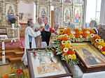 В Свято‑Митрофановском храме села Верхний Мамон в день престольного праздника состоялось торжественное богослужение