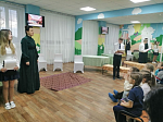 Священник посетил культурно-просветительское мероприятие «Пять сокровищ», посвященное Святым Царственным Страстотерпцам