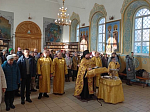 В канун гражданского Нового года благочинный Богучарского церковного округа совершил молебны на Новолетие