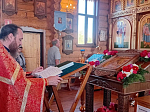В храме Успения Пресвятой Богородицы села Верхний Мамон помолились о страждущих недугом винопития и наркомании