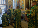 Преосвященнейший Дионисий, епископ Россошанский и Острогожский, возглавил торжества в честь 150-летия храма-колокольни Александра Невского города Россошь