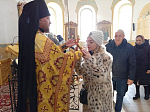 В канун гражданского Нового года благочинный Богучарского церковного округа совершил молебны на Новолетие