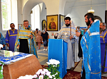 Всенощное бдение в Казанском храме г. Павловска накануне Успения Пресвятой Богородицы