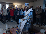 Епископ Дионисий совершил Литургию в храме в честь иконы Божией Матери «Спорительница хлебов» с. Галиевка Богучарского района