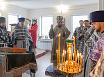 В пятницу 3-й седмицы Великого поста епископ Дионисий совершил Литургию Преждеосвященных Даров в Троицком храме с. Елизаветовка