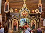В Калачеевском церковном округе молитвенно встретили Светлый праздник Воскресения Христова