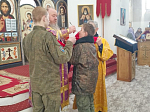 Кадеты помолились на литургии