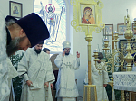 Епископ Россошанский и Острогожский Дионисий совершил Божественную литургию в Казанском храме города Павловска