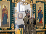В Великий понедельник епископ Дионисий совершил литургию Преждеосвященных Даров в храме преподобного Сергия, игумена Радонежского, п.г.т. Подгоренский