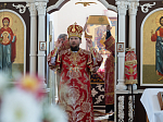 Епископ Россошанский и Острогожский Дионисий совершил Божественную литургию в Георгиевском храме с. Манино Калачеевского района