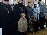 В праздник Светлого Христова Воскресения Преосвященнейший епископ Дионисий совершил Пасхальную великую вечерню в Свято-Ильинском кафедральном соборе г. Россоши