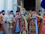 Преосвященнейший Дионисий епископ Россошанский и Острогожский совершил Литургию в храме Архистратига Божия Михаила г. Острогожска