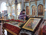 Чин выноса Плащаницы в Каменском храме Казанской иконы Божией Матери