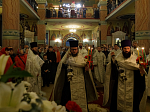 В праздник Светлого Христова Воскресения глава Россошанской епархии возглавил торжественное богослужение в Свято-Ильинском кафедральном соборе г. Россоши