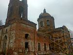 Благословение на начало доброго дела по консервации здания церкви в селе Терешково