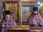 Преосвященнейший епископ Дионисий совершил Божественную литургию в Ильинском кафедральном соборе г. Россошь