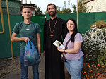 Ответственный по работе с молодежью в благочинии принял участие в мероприятии, посвященном Международному дню пожилого человека