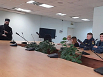 Помощник благочинного по молодежной работе посетил Россошанский техникум