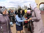 Прихожанок Свято - Ильинского храма поздравили с православным женским днем