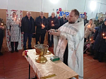 В Крещенский сочельник благочинный совершил чин Великого освящения воды в селах Богучарского района
