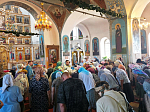 В храме Вознесения Господня города Калач был совершен молебен об учащих и учащихся, а также подведены итоги акции «Собери ребенка в школу»
