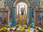 Архипастырь совершил Божественную литургию в храме Благовещения Пресвятой Богородицы села Лосево Павловского района