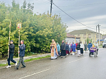 В храме Воздвижения Креста Господня села Манино Калачеевского района молитвенно встретили престольный праздник