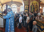 В храме Архистратига Божия Михаила города Острогожска совершен молебен перед началом нового учебного года