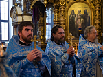 Епископ Россошанский и Острогожский Андрей сослужил Главе Воронежской митрополии в день престольного праздника Знаменского кафедрального собора г. Борисоглебска